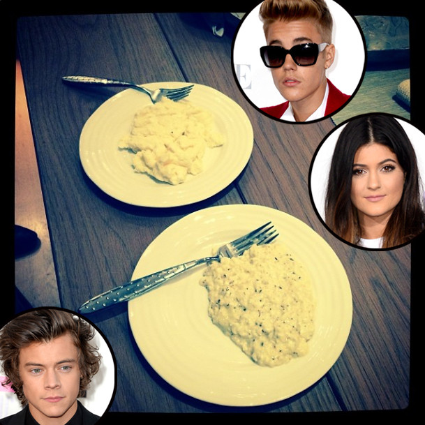 Justin Bieber, Harry Styles, Kylie Jenner, Eggs, Instagram Justin Bieber, Harry Styles, Kylie Jenner, Eggs, Instagram
